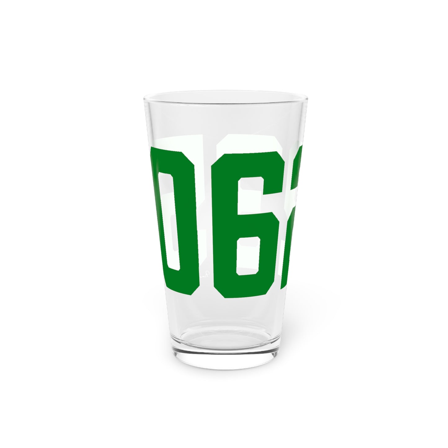 06235 Chaplin Connecticut Zip Code Pint Glass, 16oz