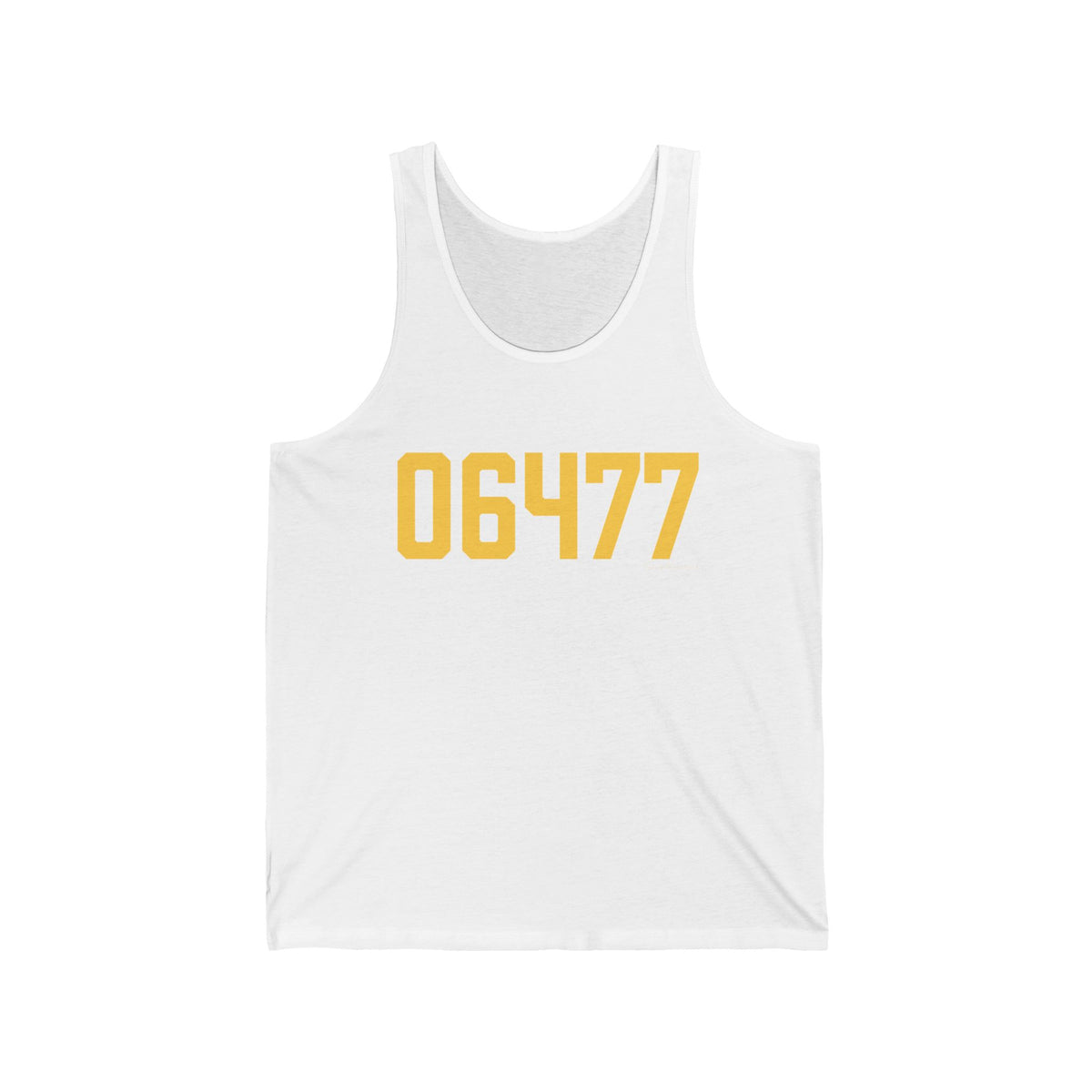 06477 Orange Connecticut  Zip Code Unisex Jersey Tank Top