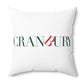 41 Tilt Cranbury Spun Polyester Square Pillow