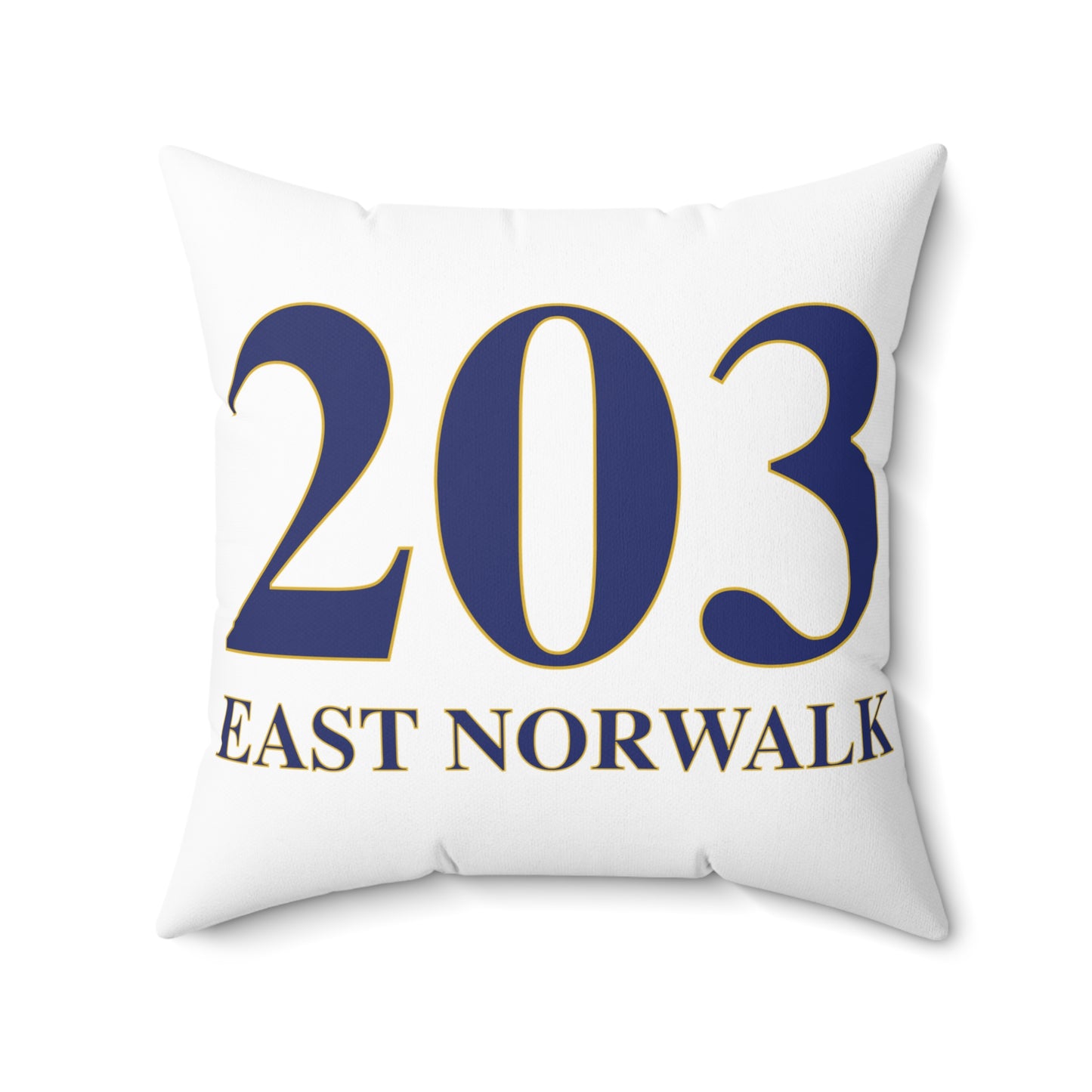 203 East Norwalk Spun Polyester Square Pillow