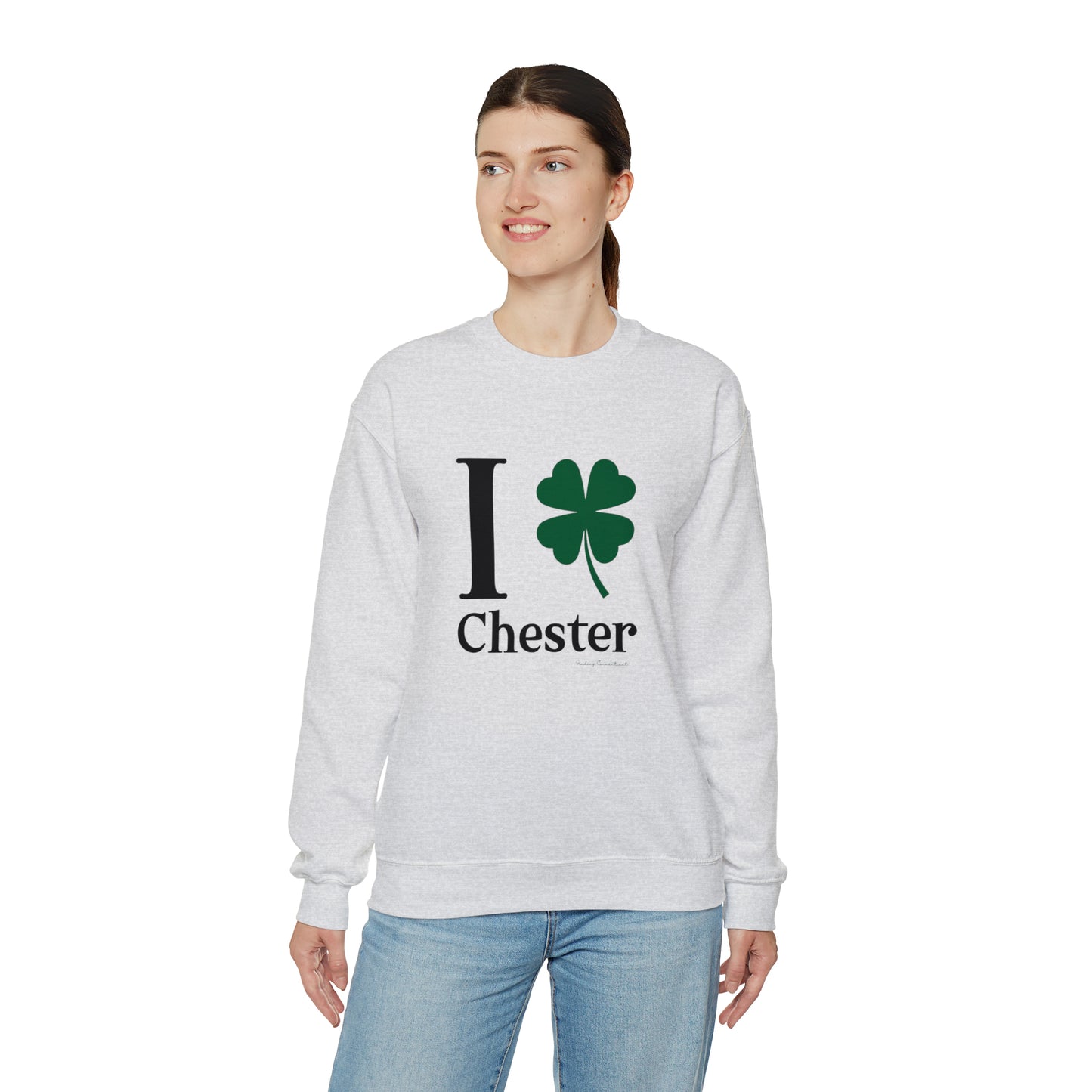 I Clover Chester Unisex Heavy Blend™ Crewneck Sweatshirt