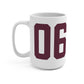 06010 Bristol Connecticut Zip Code Mug 15oz