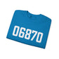 06870 - Greenwich CT Zip Code Unisex Heavy Blend™ Crewneck Sweatshirt