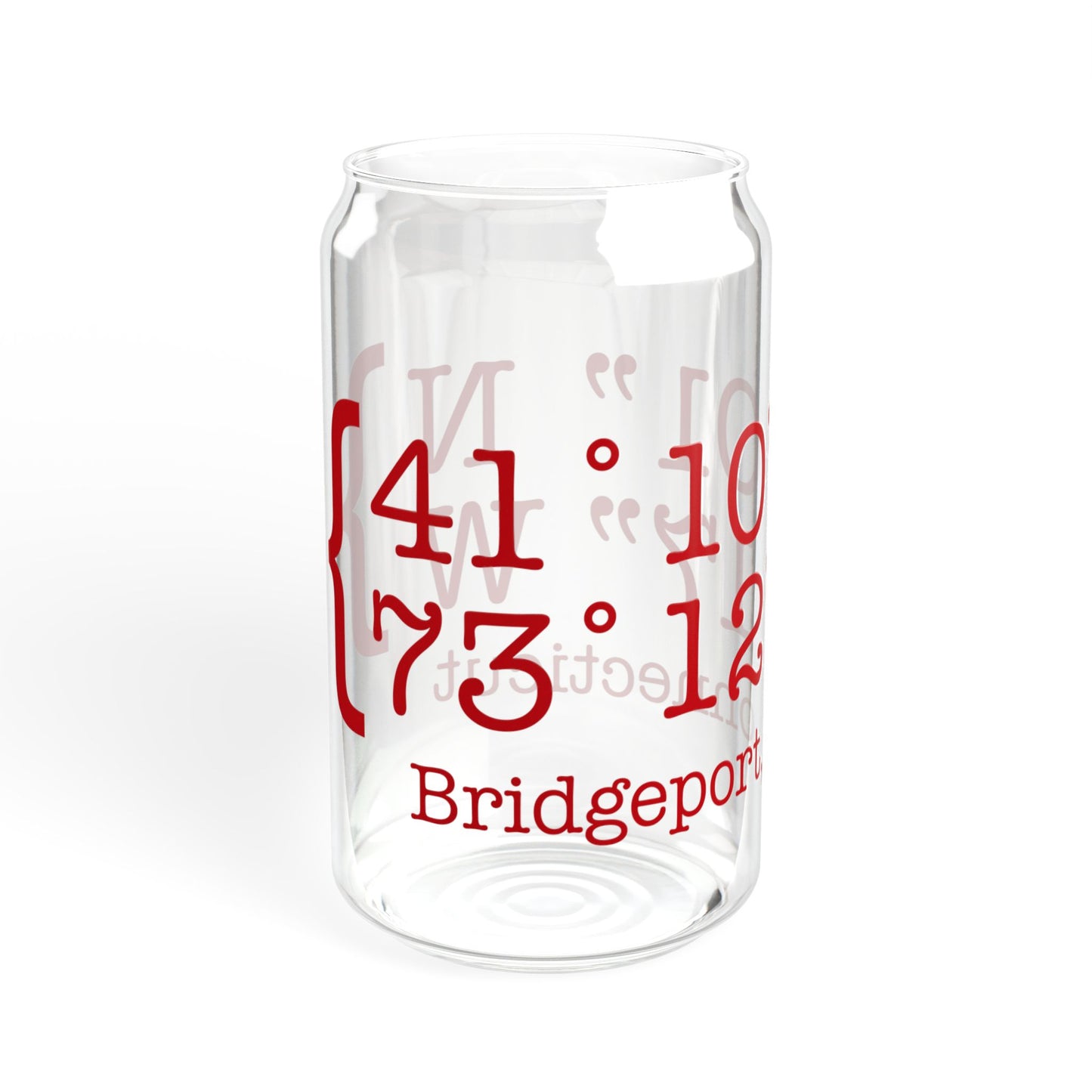 Bridgeport Coordinates Sipper Glass, 16oz