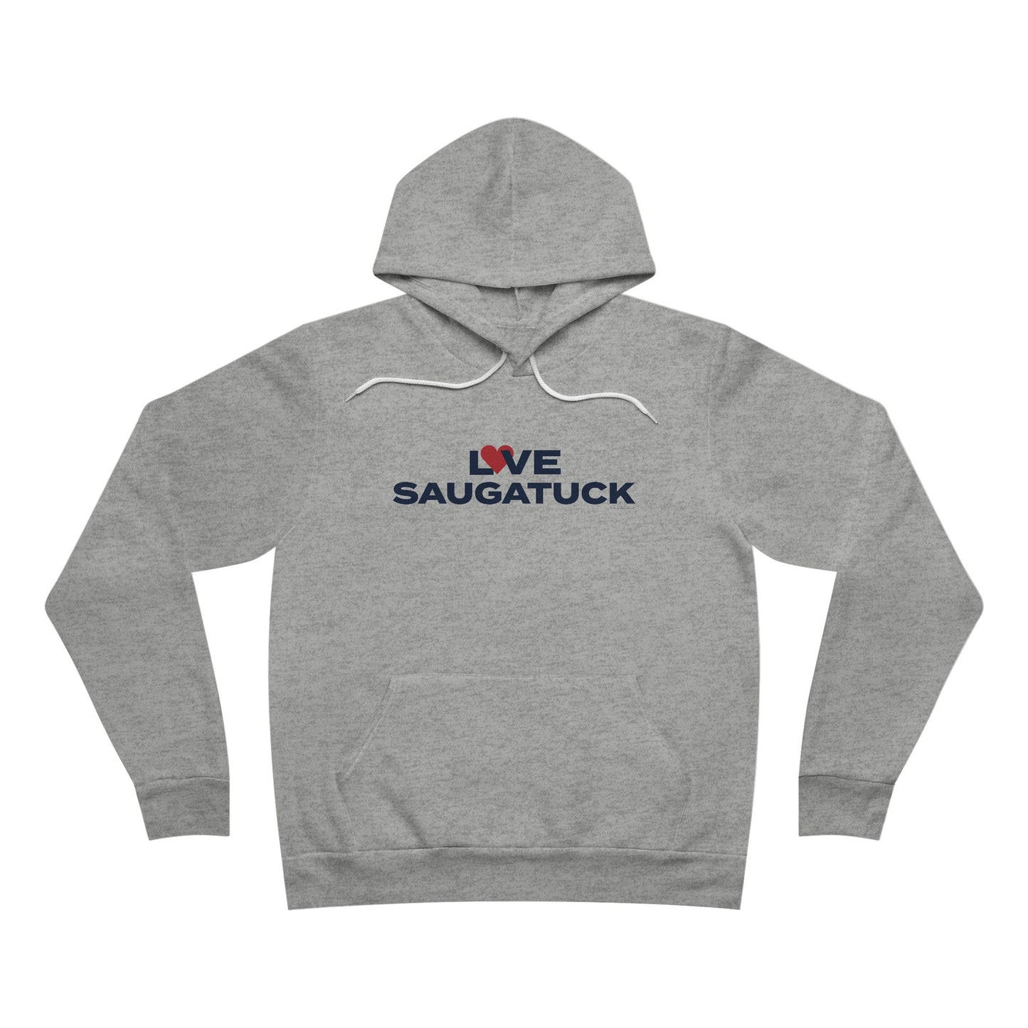 Love Saugatuck Unisex Sponge Fleece Pullover Hoodie