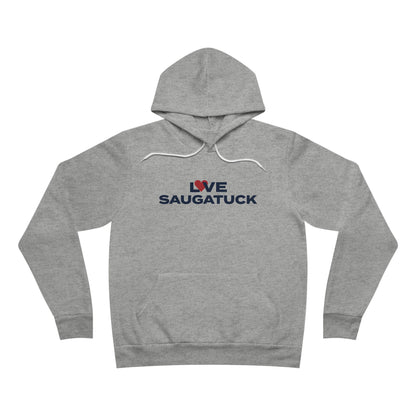 Love Saugatuck Unisex Sponge Fleece Pullover Hoodie