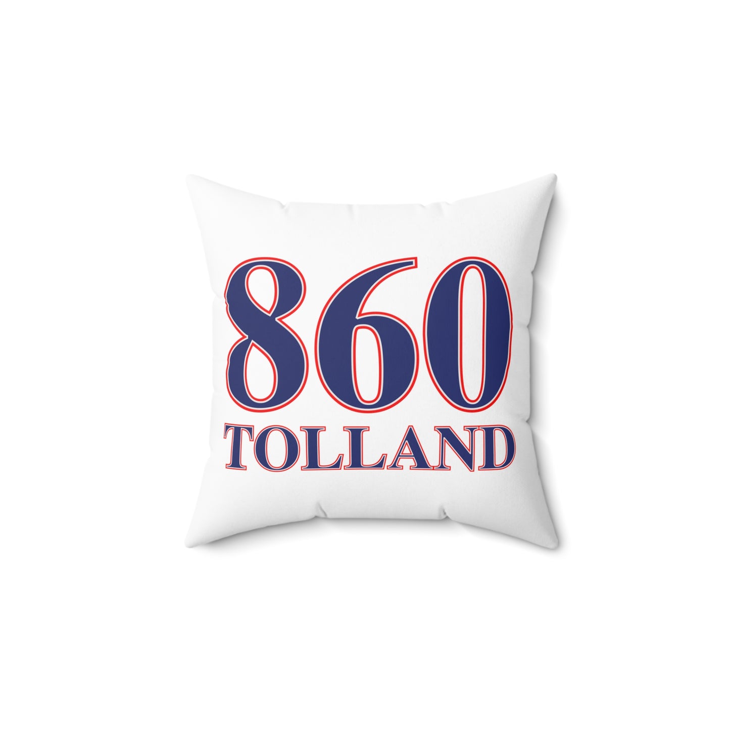 860 Union Red, White & Blue Spun Polyester Square Pillow