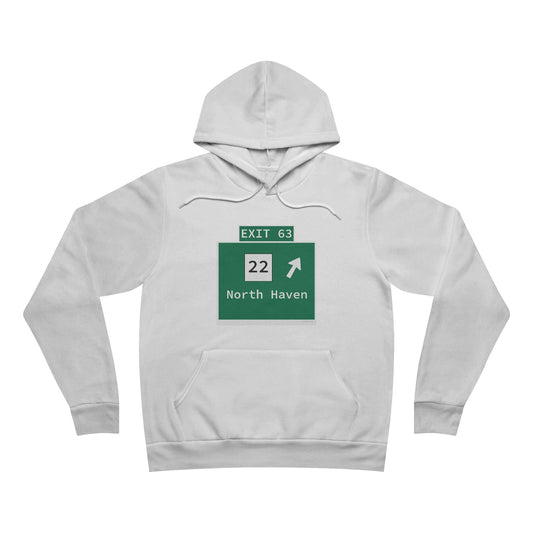 Vintage WCP Exit 63 Sign Unisex Sponge Fleece Pullover Hoodie