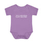 Just a kid from East Granby Infant Baby Rib Bodysuit