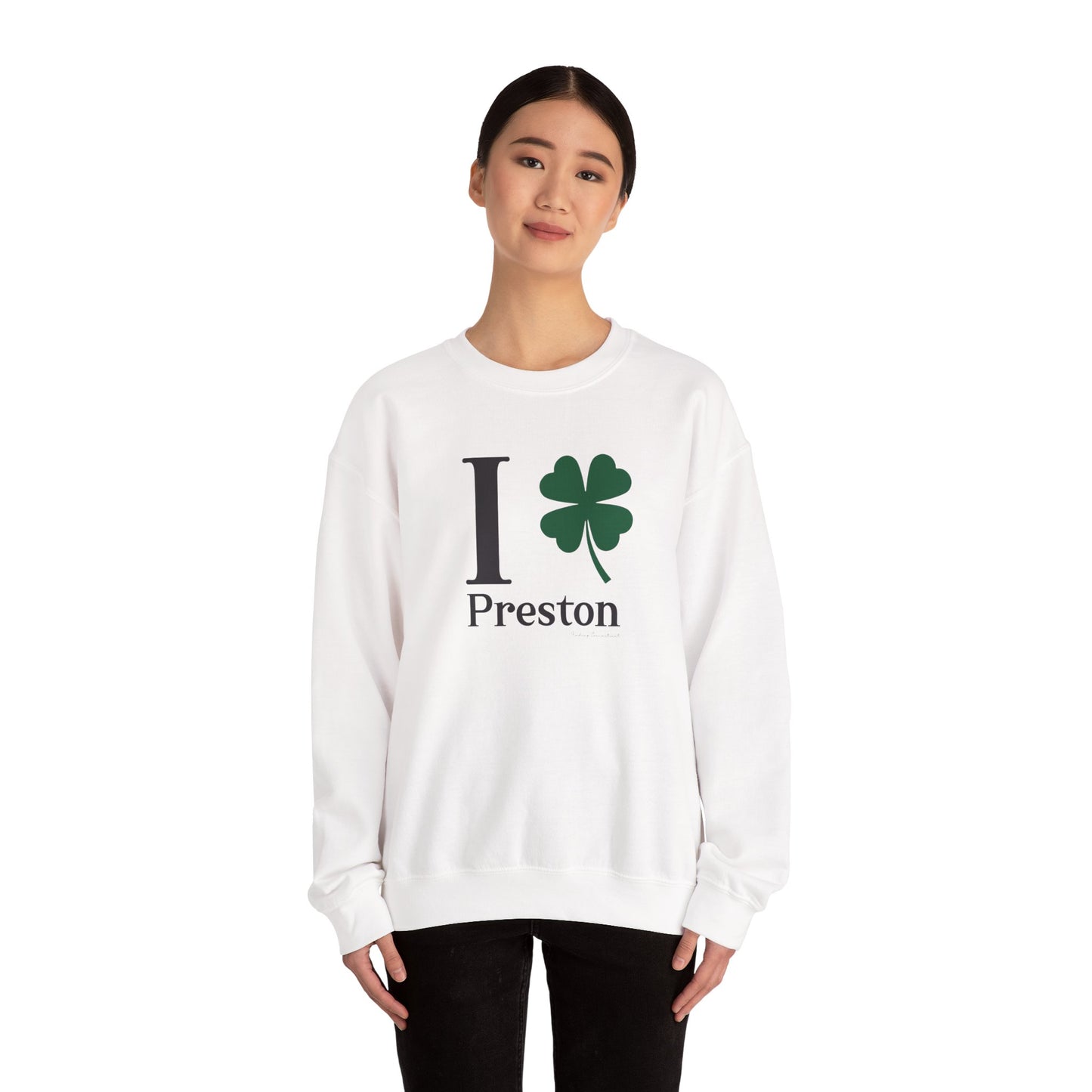 I Clover Preston Unisex Heavy Blend™ Crewneck Sweatshirt