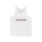Just a kid from Voluntown Unisex Jersey Tank Top