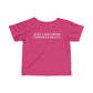 Just a kid from Fairfield Beach Infant Fine Jersey T-Shirt