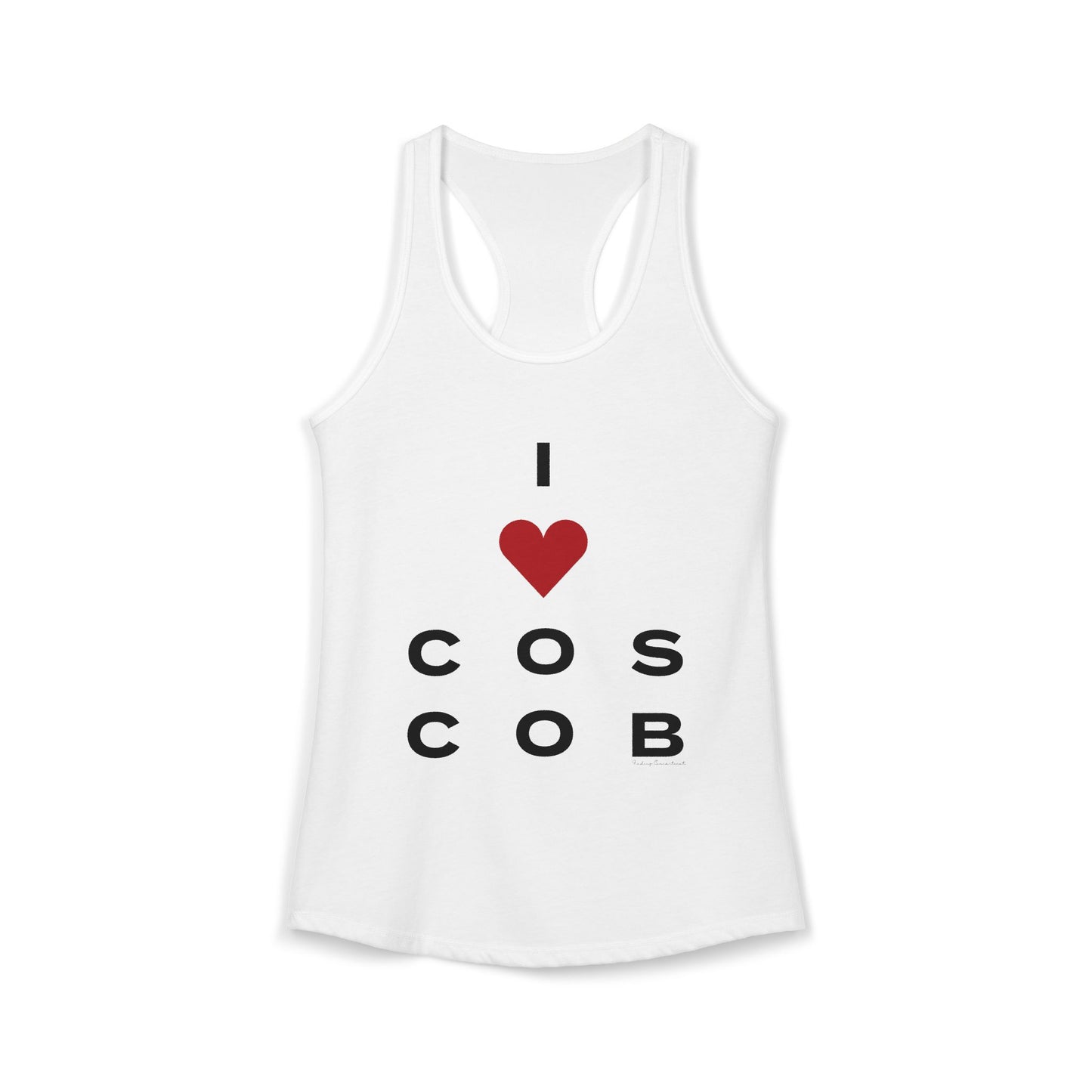 Cos Cob Vision Women's Ideal Racerback Tank Top
