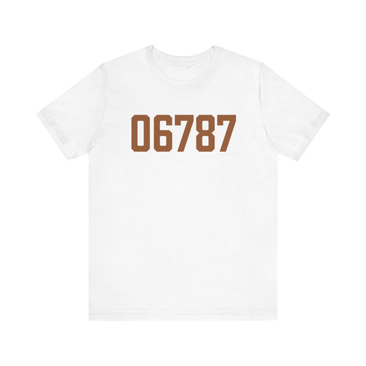 06787 Thomaston Connecticut Zip Code Jersey Short Sleeve T-Shirt
