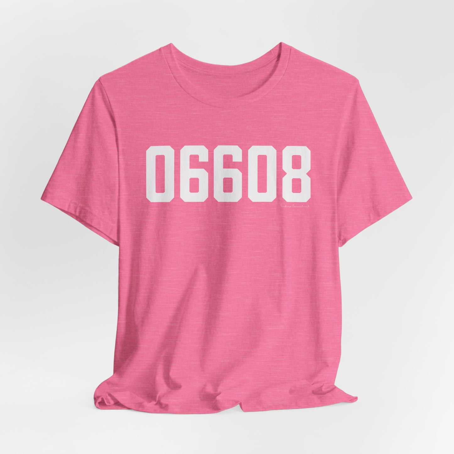06608 Bridgeport CT Zip Code Unisex Jersey Short Sleeve T-Shirt