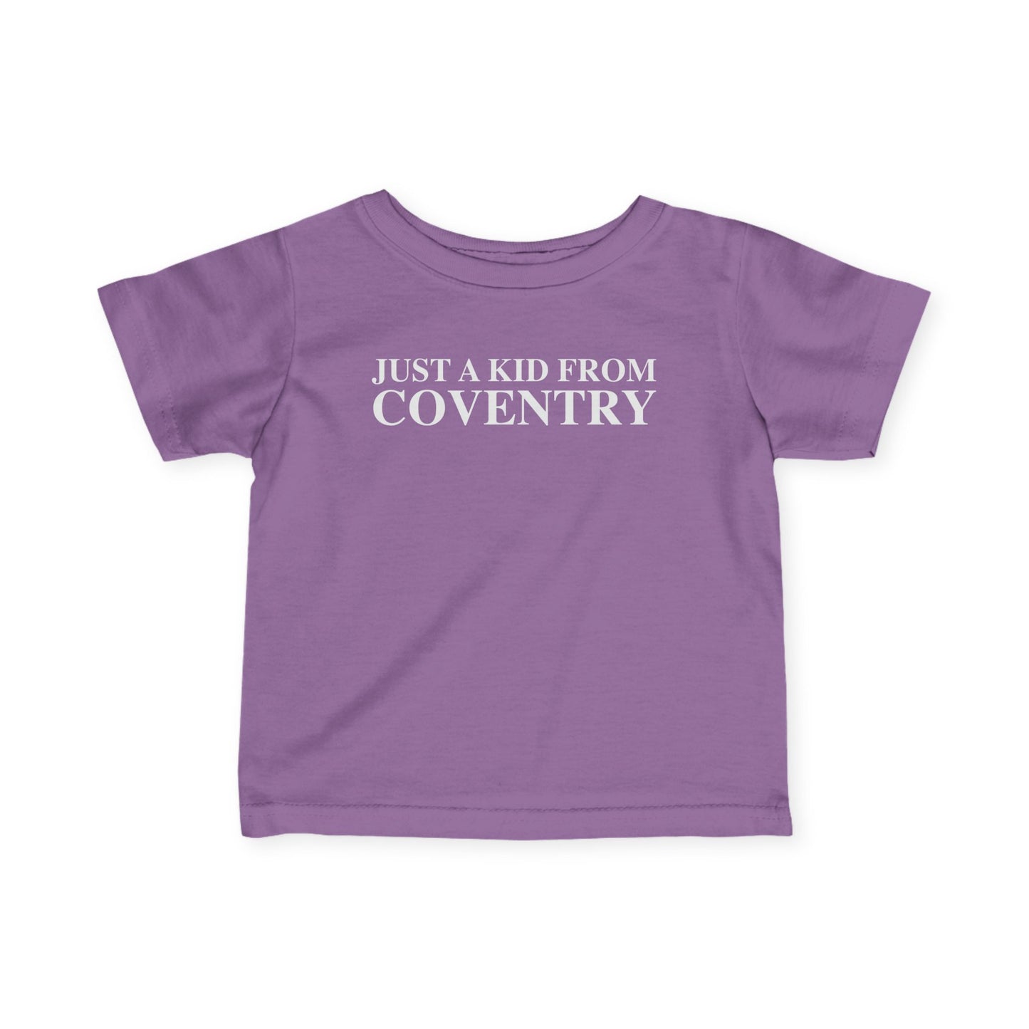 Just a kid from Coventry Infant Fine Jersey T-Shirt