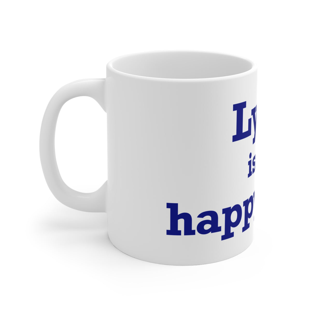 Lyme is My Happy  Place Mug 11oz