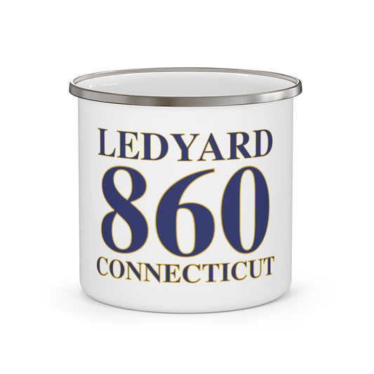 Ledyard 860 Connecticut Enamel Camping Mug