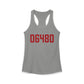 06480 Portland Connecticut Zip Code Women's Ideal Racerback Tank Top