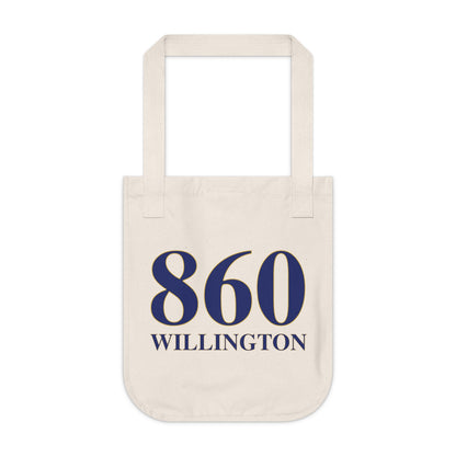 860 Willington  Organic Canvas Tote Bag