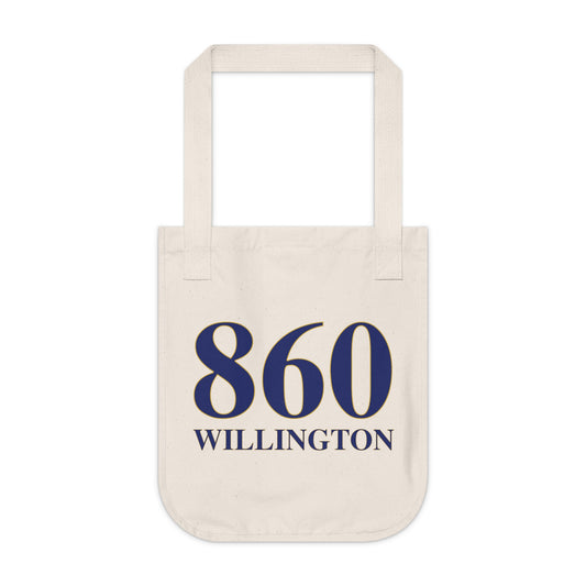 860 Willington  Organic Canvas Tote Bag