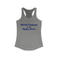 North Canaan is My Happy Place Women's Ideal Racerback Tank Top