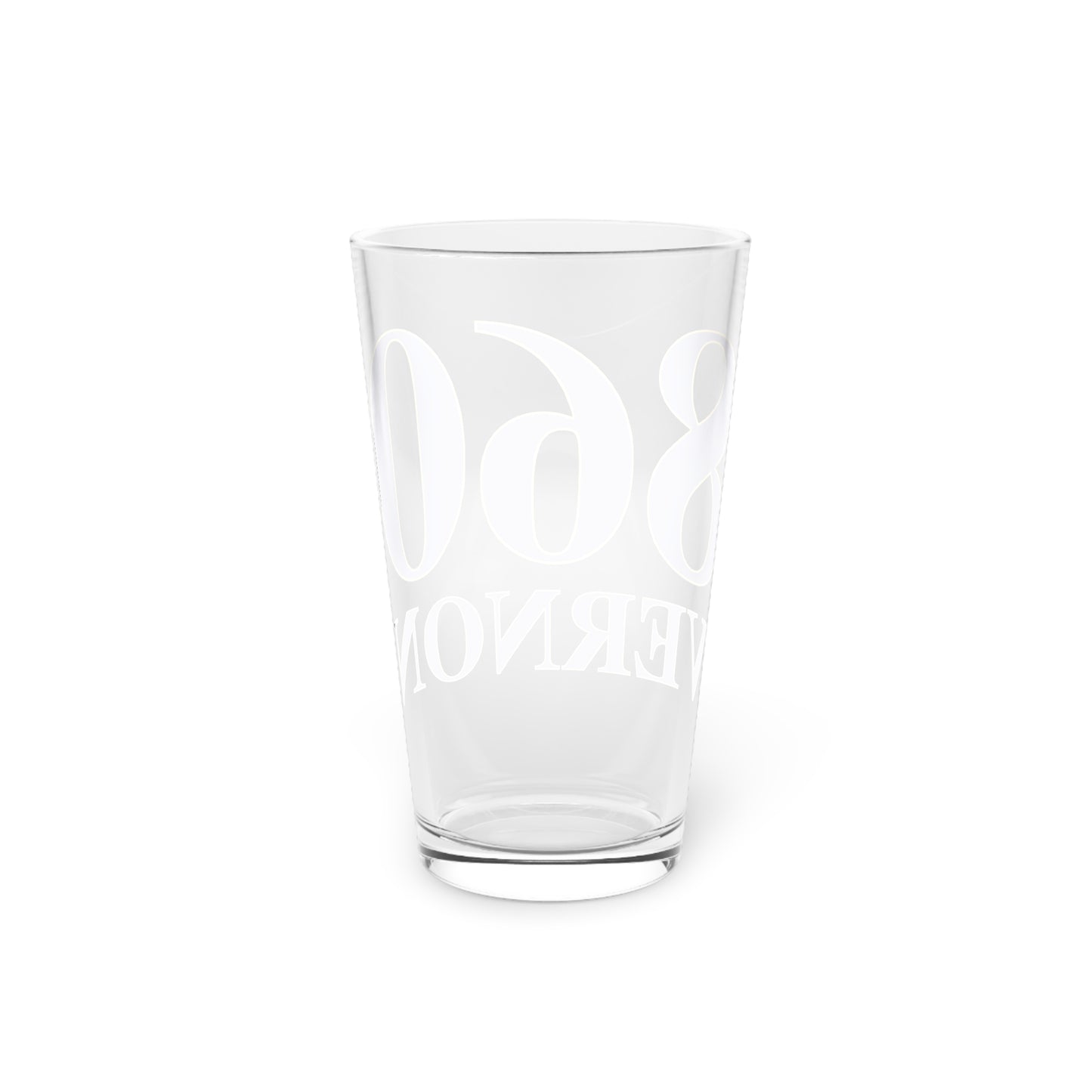 860 Vernon Pint Glass, 16oz