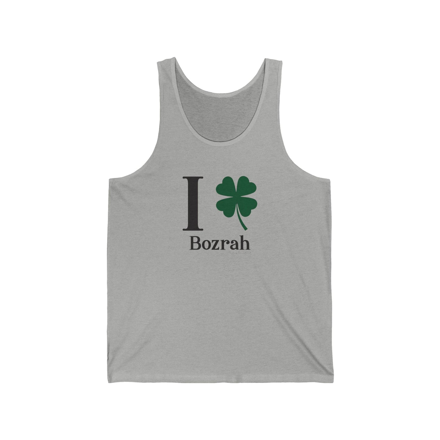 I Clover Bozrah Unisex Jersey Tank Top
