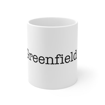 I Heart Greenfield Hill. Mug 11oz