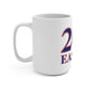 203 Easton Red White & Blue Mug 15oz