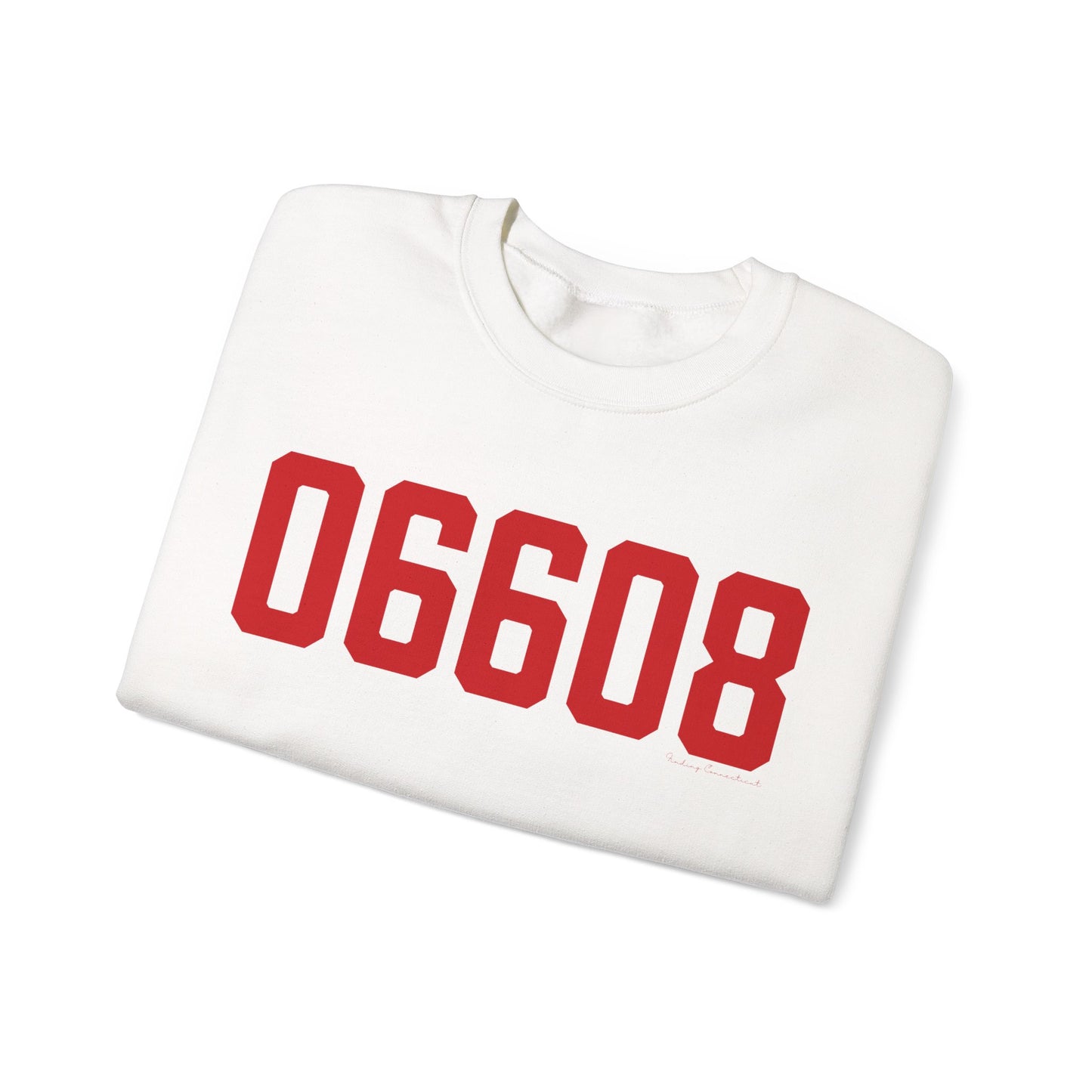 06608 Bridgeport Connecticut Zip Code Unisex Heavy Blend™ Crewneck Sweatshirt
