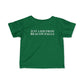 Just a kid from Beacon Falls Infant Fine Jersey T-Shirt