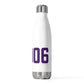 06906 Stamford Connecticut Zip Code 20oz Insulated Bottle