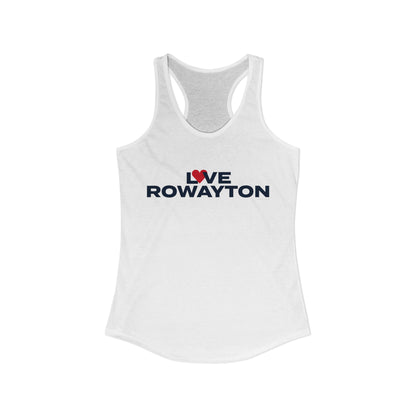 Love Rowayton Women's Ideal Racerback Tank Top