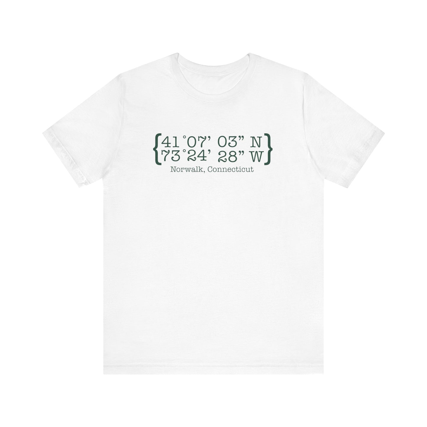 Norwalk Coordinates Unisex Jersey Short Sleeve T-Shirt