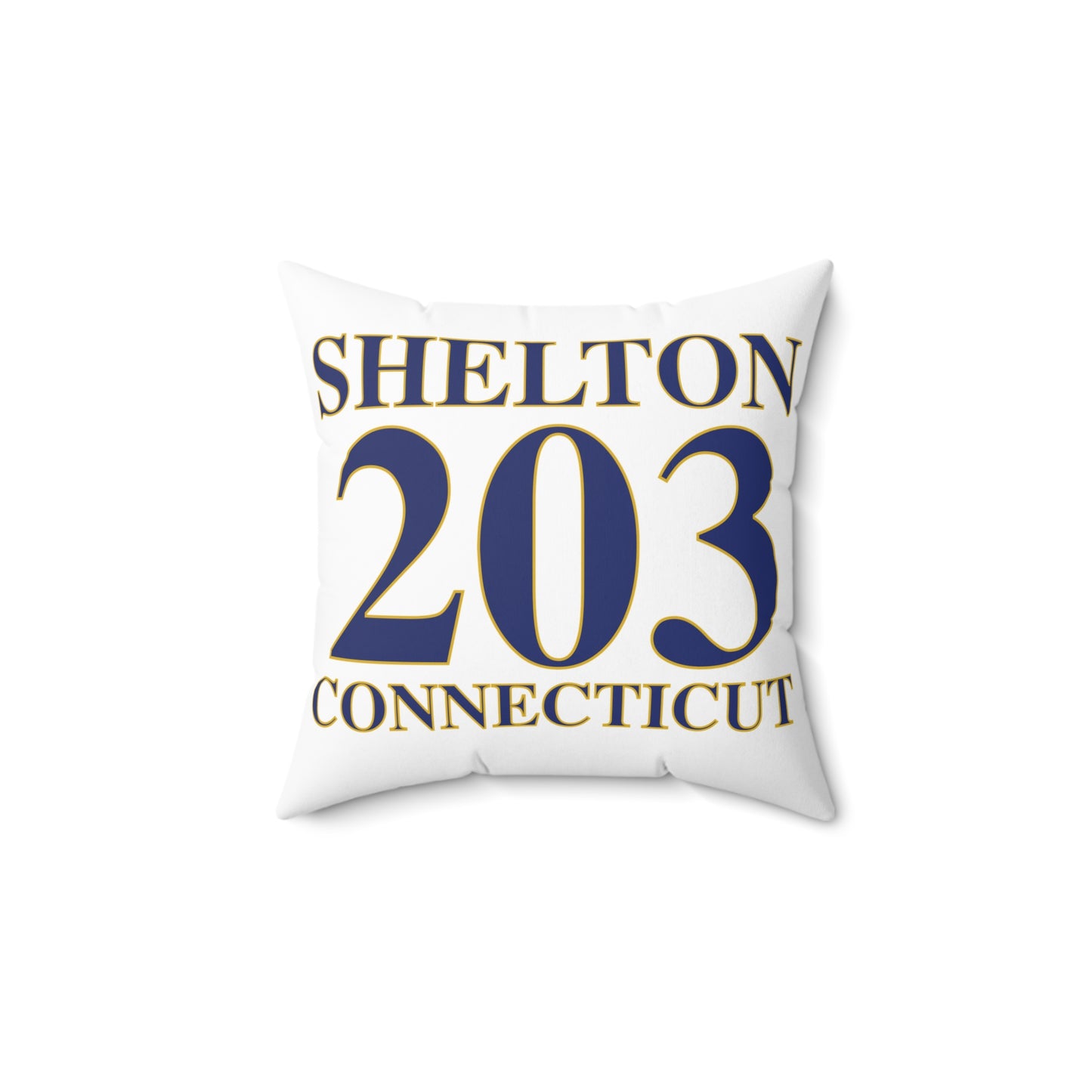 Shelton 203 Connecticut Spun Polyester Square Pillow