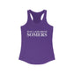 Just a kid from Somers Women's Ideal Racerback Tank Top