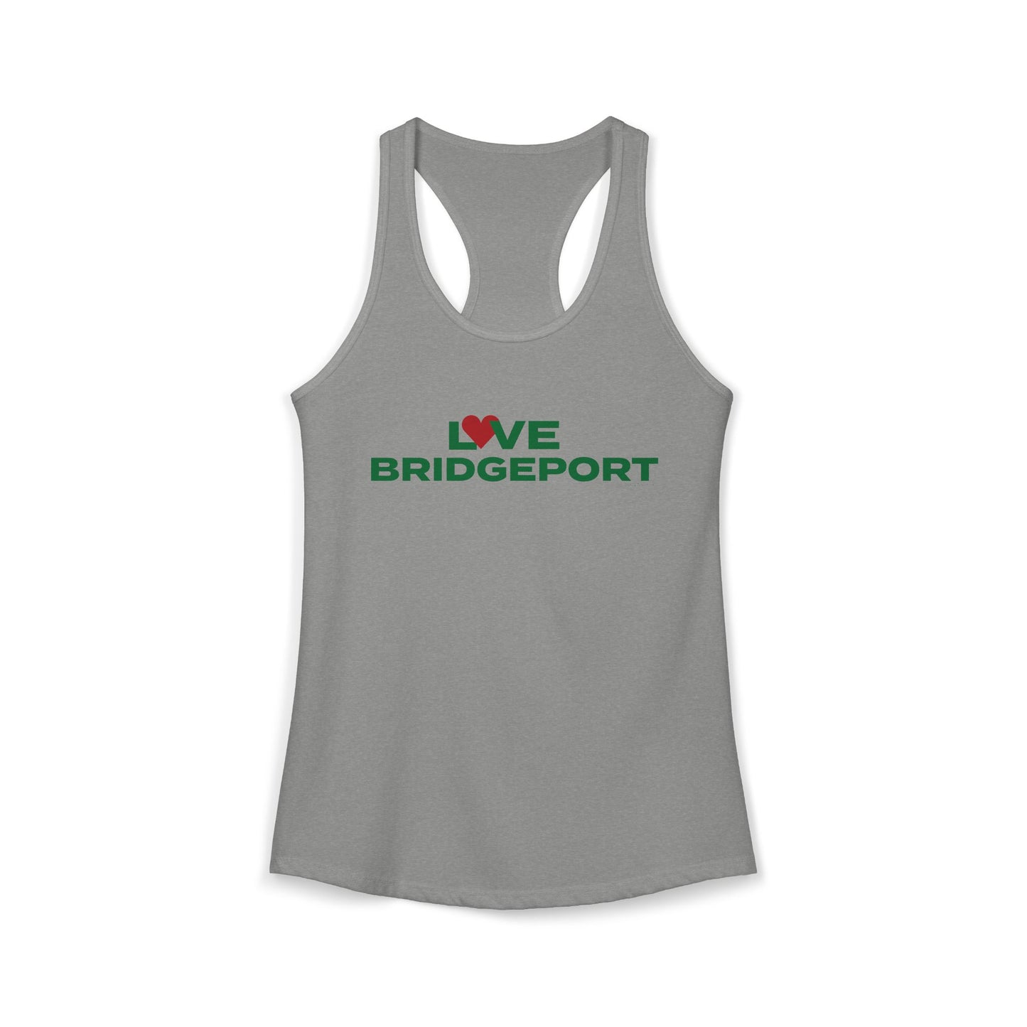 Love Bridgeport Women's Ideal Racerback Tank Top
