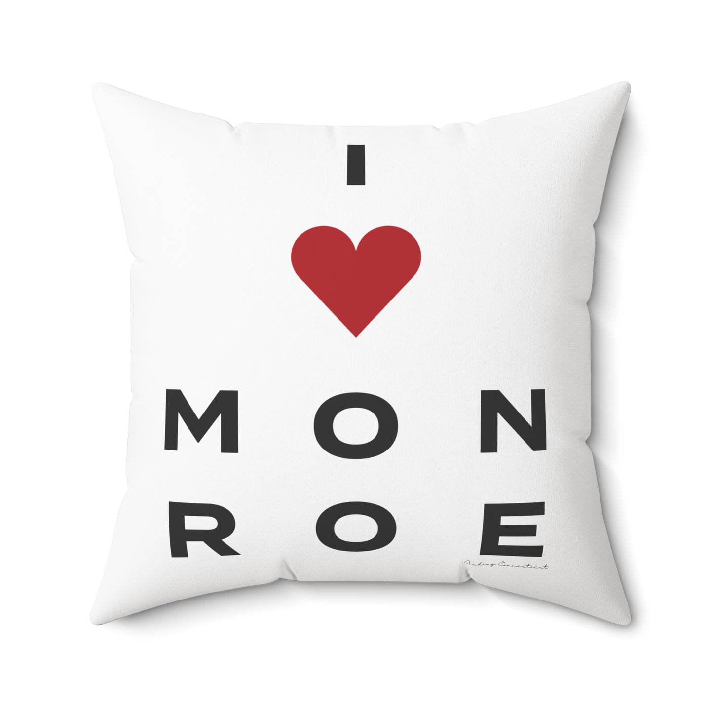 Monroe Vision Spun Polyester Square Pillow