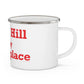 Sasco Hill is My Happy Place Enamel Camping Mug