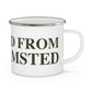 Just a kid from Barkhamsted Enamel Camping Mug