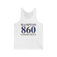 Hampton 860 Connecticut Unisex Jersey Tank Top