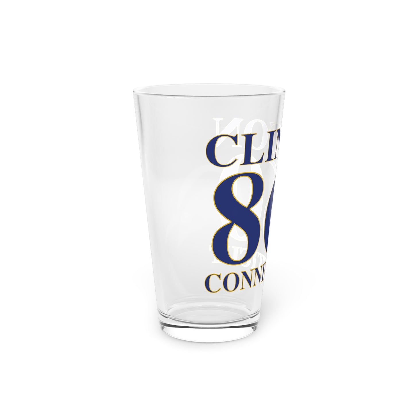 Clinton 860 Connecticut Pint Glass, 16oz