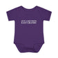 Just a kid from East Granby Infant Baby Rib Bodysuit