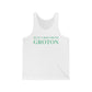 Just a kid from Groton Unisex Jersey Tank