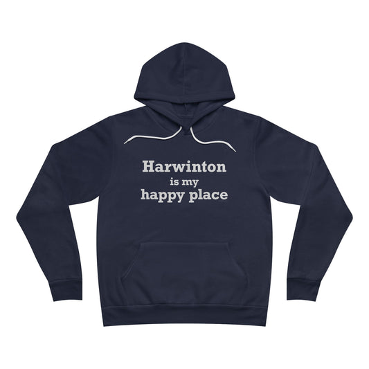 Harwinton is My Happy Place Unisex Sponge Fleece Pullover Hoodie