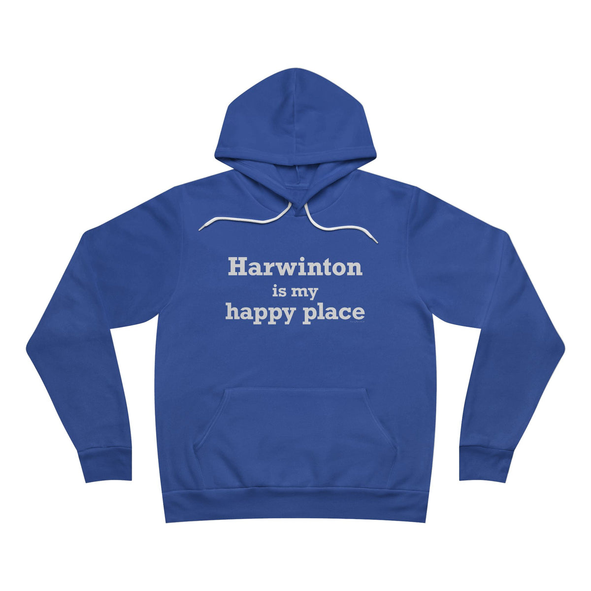 Harwinton is My Happy Place Unisex Sponge Fleece Pullover Hoodie