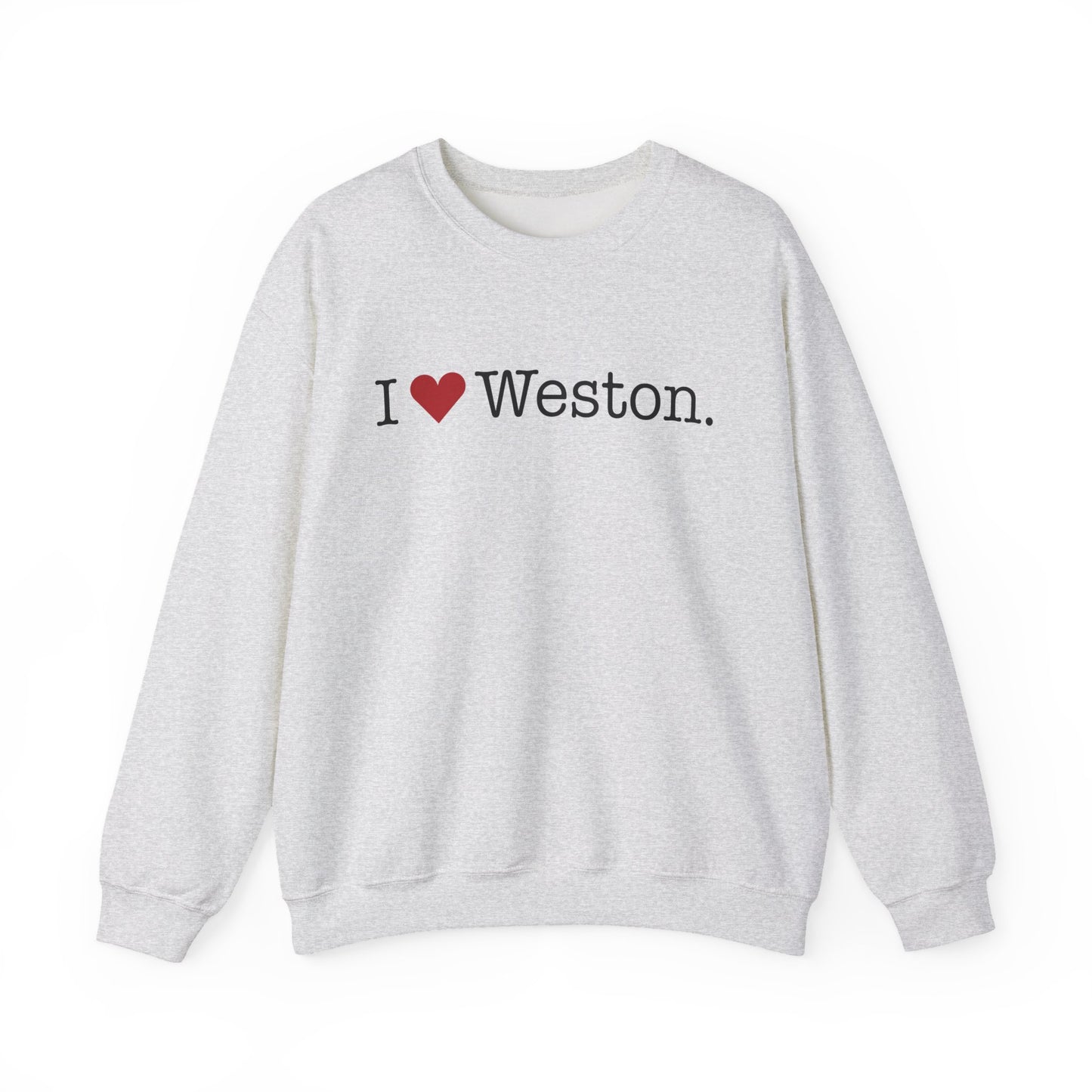 I Heart Weston. Unisex Heavy Blend™ Crewneck Sweatshirt