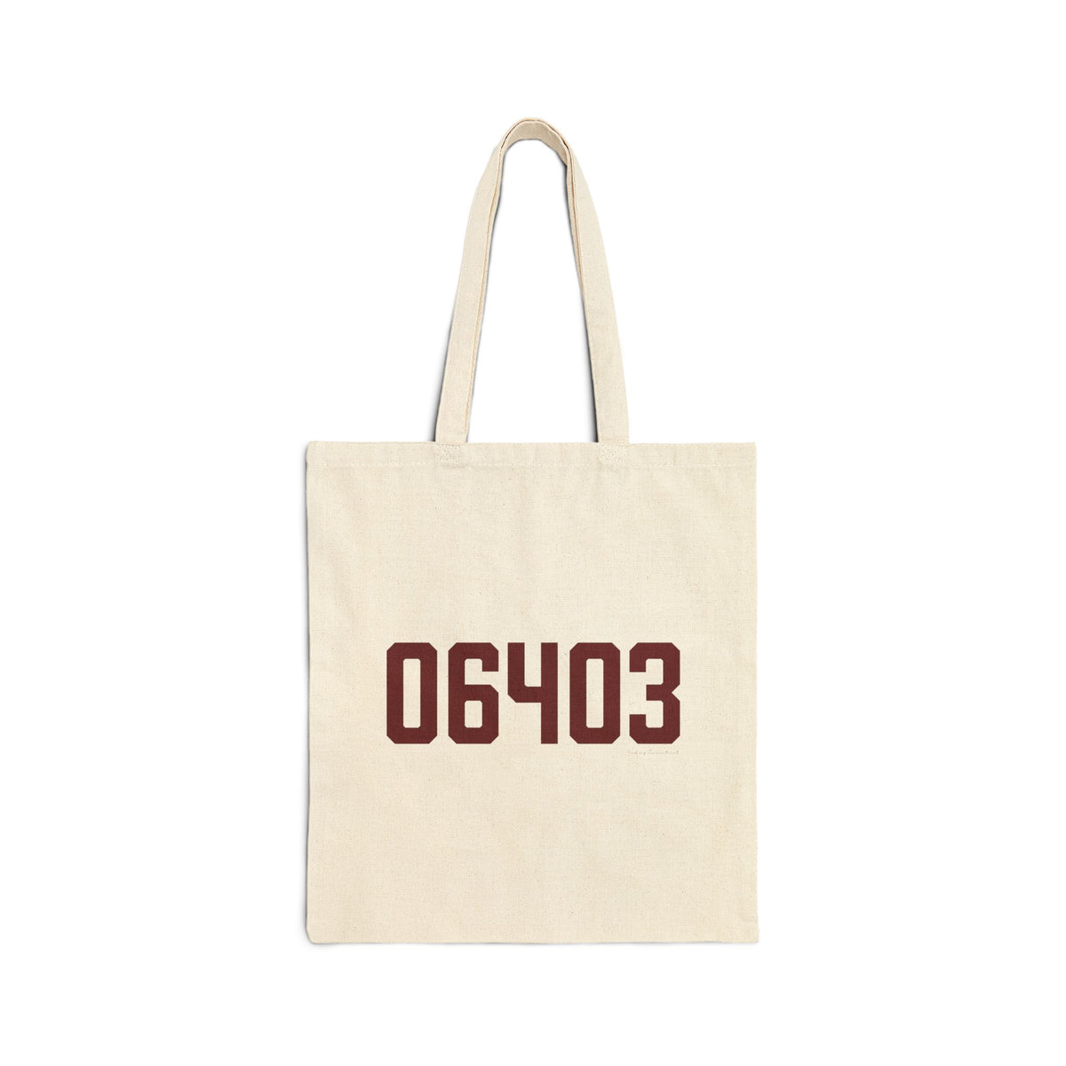 06403 Beacon Falls Connecticut Zip Code Canvas Tote Bag