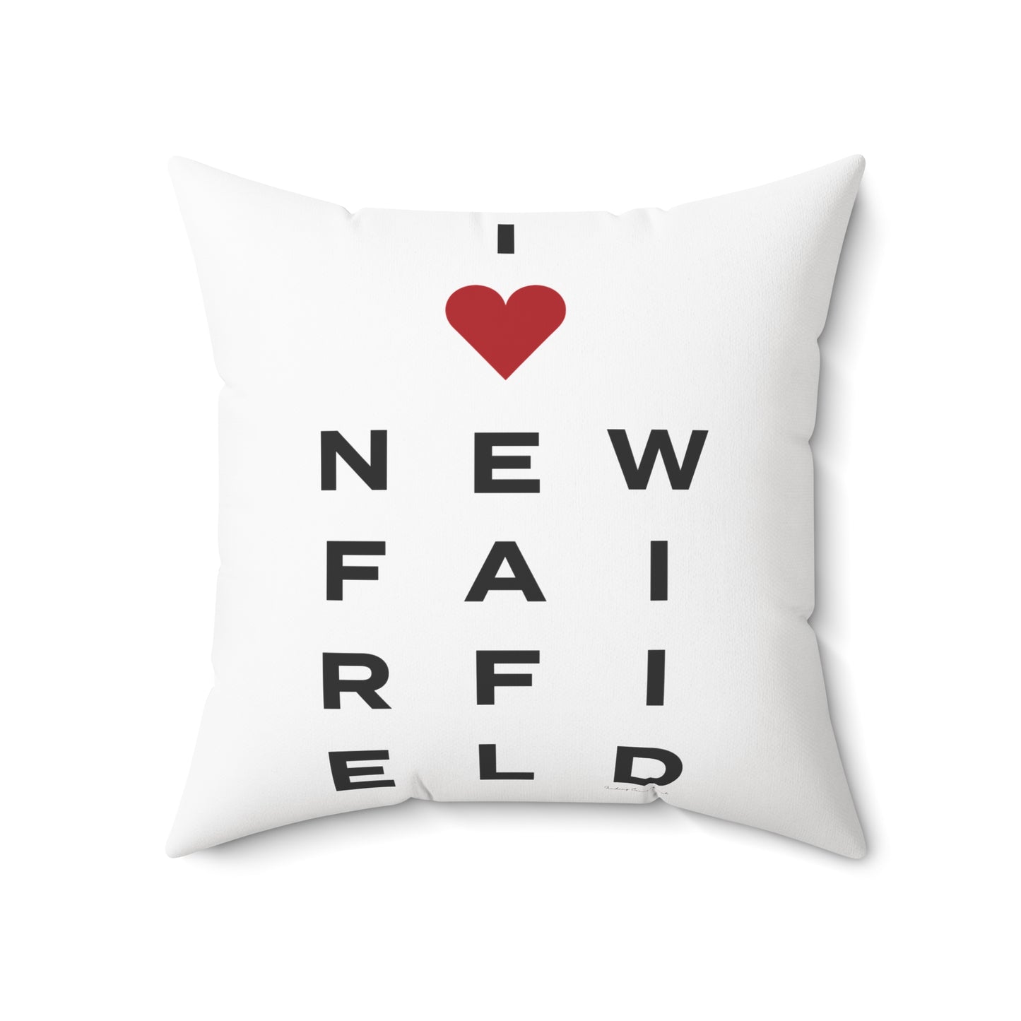 New Fairfield Vision Spun Polyester Square Pillow
